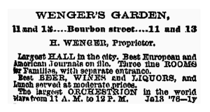 TodayInNewOrleansHistory/1876WengersBourbonStreet.gif