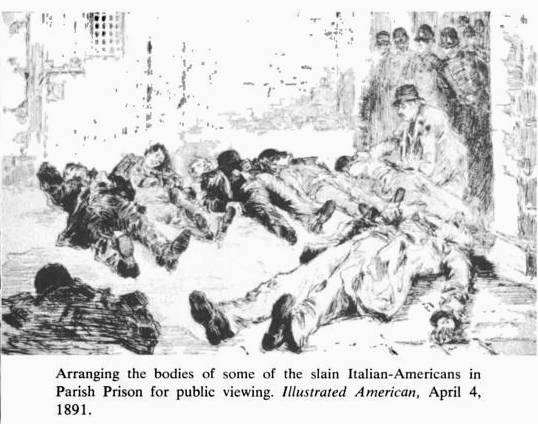 TodayInNewOrleansHistory/1891April4IllustratedAmericaHennesseyLynchingBogyDisplayForPublicViewing.jpg