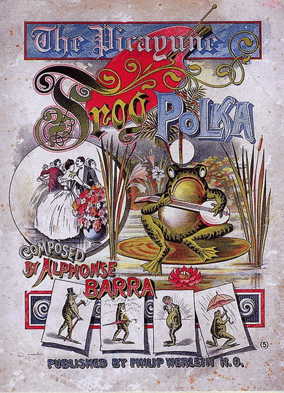 TodayInNewOrleansHistory/1894PicayuneFrogPolka.jpg