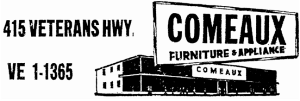 TodayInNewOrleansHistory/1965September9ComeauxFurniture.gif