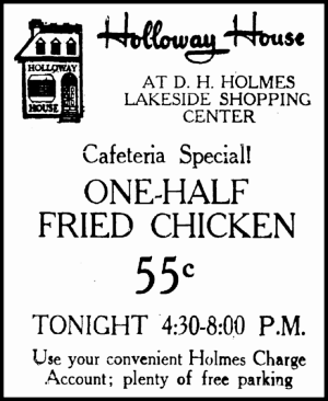 TodayInNewOrleansHistory/1966Sept3HollowayHouseHolmesLakeside.gif