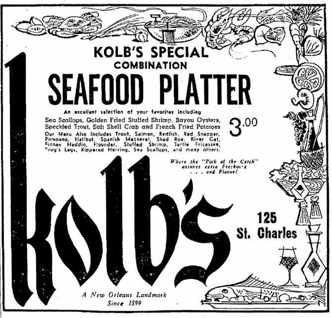 TodayInNewOrleansHistory/1967September8KolbsSeafoodPlater300.gif